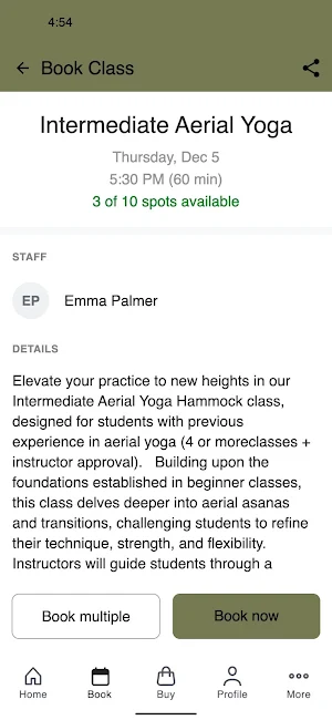 Space 3 Yoga Screenshot 2
