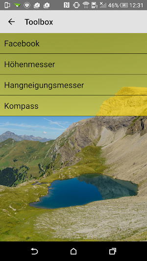 Wanderplaner BernerWanderwege Screenshot 1