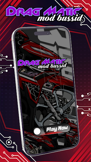 Drag Matic Mod Bussid Screenshot 0