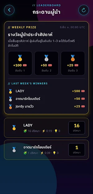 ถ้อยคำเพื่อรางวัล Screenshot 3