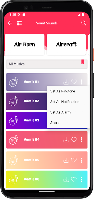 Vomit Sounds Screenshot 3