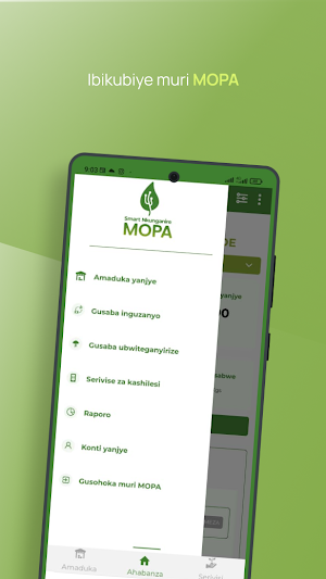 MOPA/SNS Screenshot 1