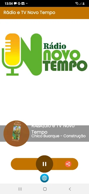 Rádio e TV Novo Tempo Screenshot 0