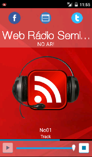 Web Rádio Seminário Screenshot 1