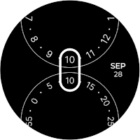 MilkyWay - Half Circle Watch