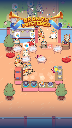 Lucky Paw Cafe: Idle Cat Tarot Screenshot 2