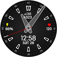 SimpleFit Analog Watch Face