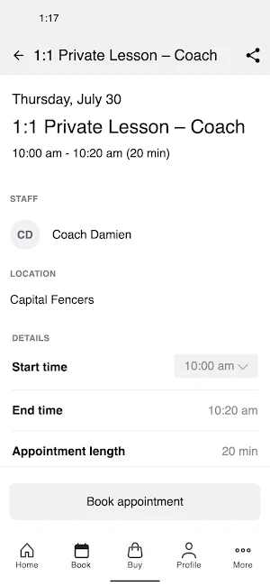 Capital Fencers Screenshot 2