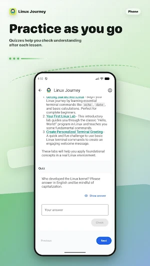 Linux Journey Screenshot 2