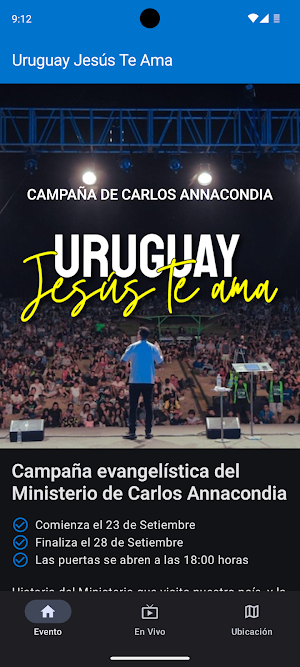 Uruguay Jesús Te Ama Screenshot 3