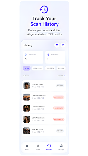 C2PA AI Detector Screenshot 3