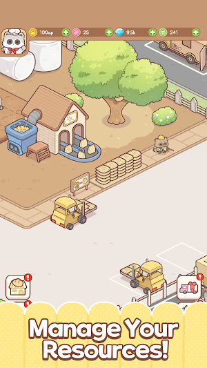 Raccoon Bread Inc: Idle Tycoon Screenshot 2