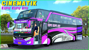 Bus Kupu Kupu Ayu Mod Bussid Screenshot 3