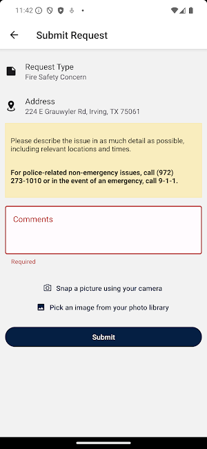 IrvingTXGov Screenshot 3