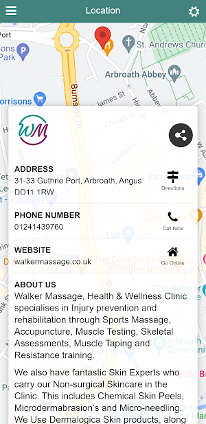 Walker Massage Screenshot 1