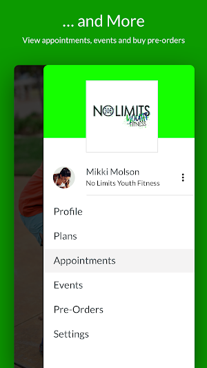 No Limits Youth Fitness Screenshot 3