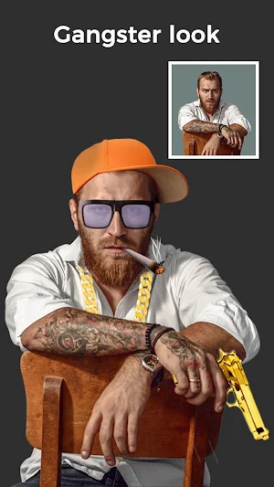 My Photo Gangster Look Photo Editor Screenshot 0