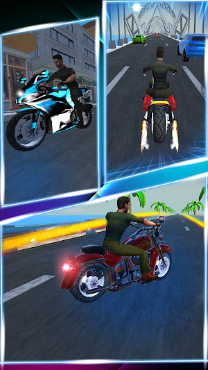 Racing Moto 3D Screenshot 2