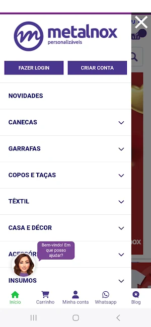 Metalnox Personalizáveis Screenshot 1