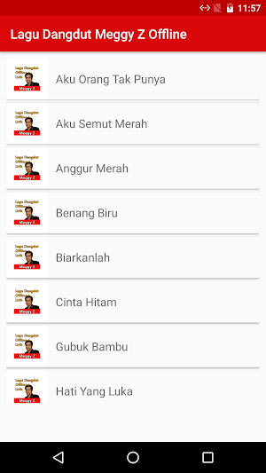 Lagu Dangdut Meggy Z Offline + Lirik Screenshot 0