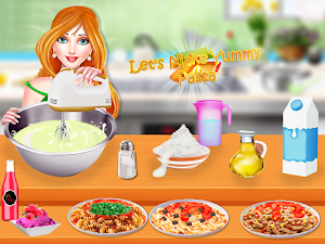 Make Pasta Cooking Kitchen Screenshot 2