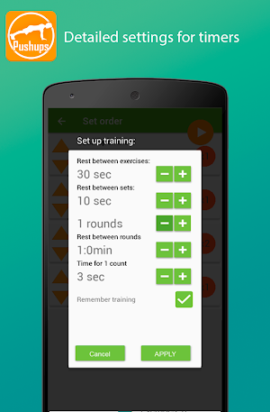 My Pushups workout Screenshot 3