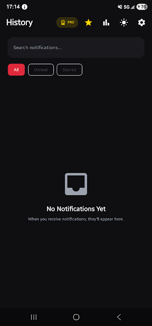 NotHistory – Notification Log Screenshot 0