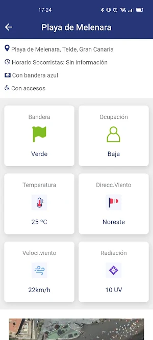 Infoplayas Screenshot 2