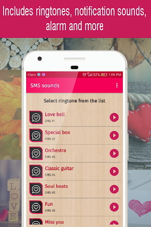 love ringtones for phone Screenshot 3