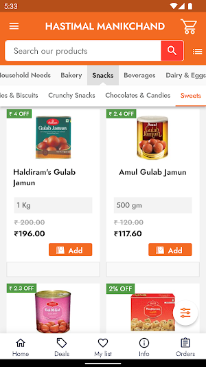 HASTIMAL MANIKCHAND Screenshot 1