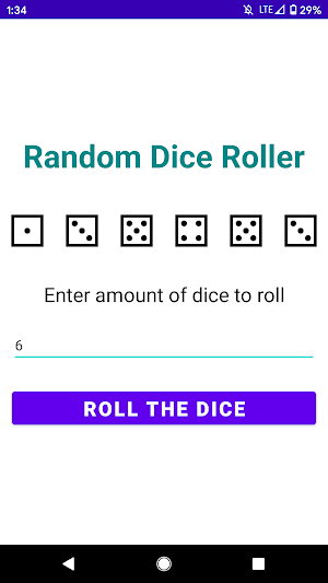Random Dice Roller Screenshot 1