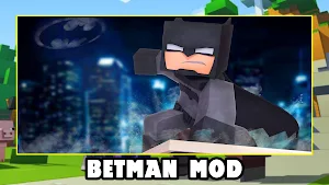 Betman Mod for Minecraft PE Screenshot 3