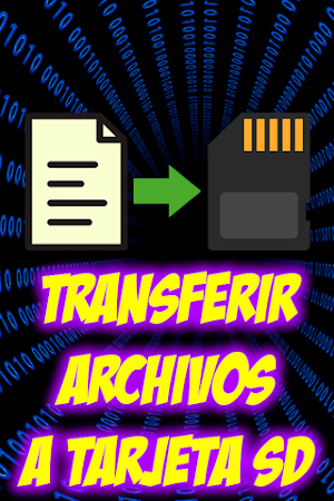 Transferir Archivos a Tarjeta  Screenshot 0