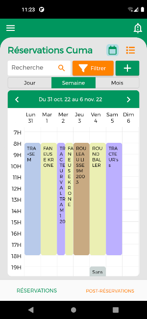 MyCuma Planning et Travaux Screenshot 2