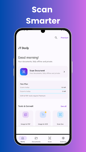 JT Docly - PDF Scanner Screenshot 0