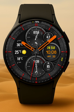 Silent Hybrid Watch Face Screenshot 1