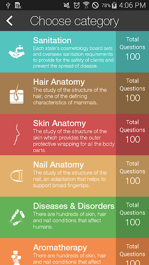 Cosmetology Exam StudyToken Screenshot 2