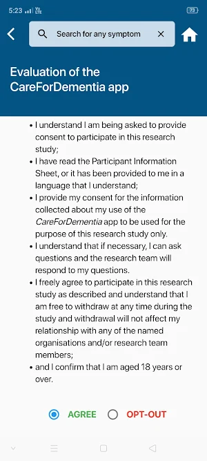 CareForDementia Screenshot 1