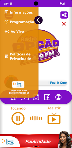 Rádio Opção FM104,9 Screenshot 1