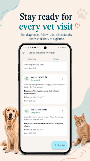 Pet Care Organizer Screenshot 3