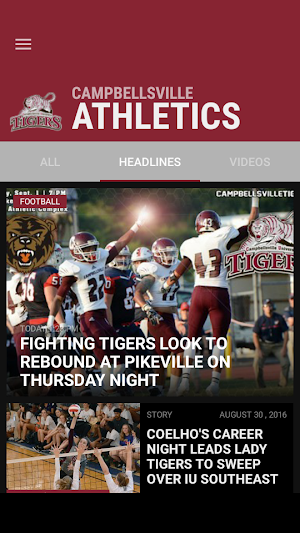 Campbellsville Tigers Screenshot 0