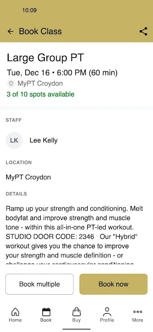 Coached x Reformer Club Screenshot 2