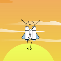 Stickman balcony
