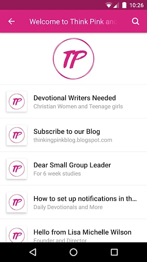 Think Pink Screenshot 1