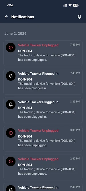 ACG Tracking Screenshot 3