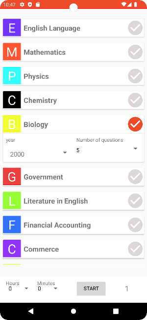 Waec Practice 2024 - Sir Mish Screenshot 0