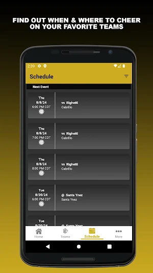 Cabrillo Athletics Screenshot 1