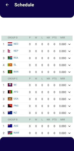 T20 World Cup 2024 Schedule Screenshot 3