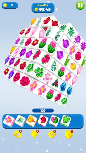 Flower Cube Quest: Tap Tiles Screenshot 2
