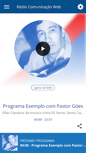 Rádio Comunicação Web Screenshot 0